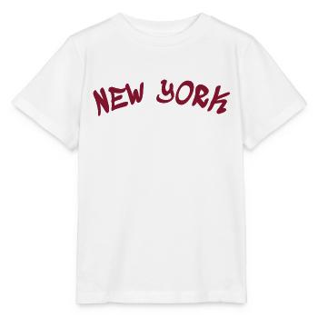 New York - NY - NYC - Manhattan - Brooklyn - USA - Stanley/Stella Kinder T-Shirt MINI CREATOR  - Weiß - Vorne - Maike (125cm)