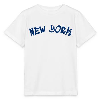New York - NY - NYC - Manhattan - Brooklyn - USA - Stanley/Stella Kinder T-Shirt MINI CREATOR  - Weiß - Vorne - Maike (125cm)