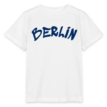 Berlin - Allemagne - Allemagne - Porte de Brandebourg - T-shirt bio MINI CREATOR Stanley/Stella Enfant - blanc - Devant - Maike (125cm)