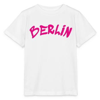 Berlin - Allemagne - Allemagne - Porte de Brandebourg - T-shirt bio MINI CREATOR Stanley/Stella Enfant - blanc - Devant - Maike (125cm)