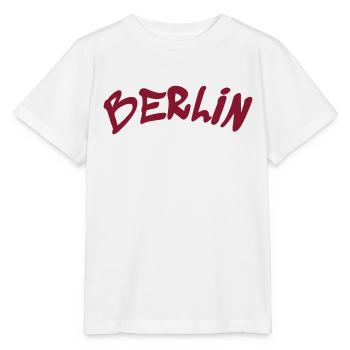 Berlin - Allemagne - Allemagne - Porte de Brandebourg - T-shirt bio MINI CREATOR Stanley/Stella Enfant - blanc - Devant - Maike (125cm)
