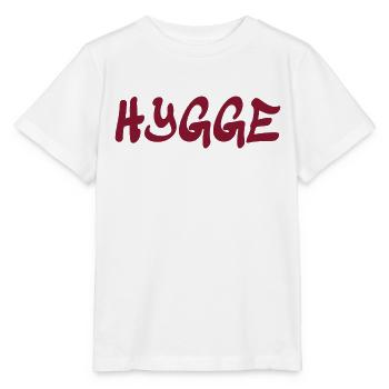 Hygge - Tradition danoise - Attitude face à la vie - Nice - T-shirt bio MINI CREATOR Stanley/Stella Enfant - blanc - Devant - Maike (125cm)