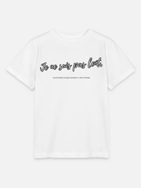 Langsam - Stanley/Stella Kinder T-Shirt MINI CREATOR - Weiß