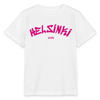 Helsinki - Finnland - Finland - Suomi - Slogan - Stanley/Stella MINI CREATOR Kids’ T-Shirt - white - Front - Maike (125cm)
