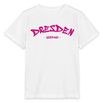 Dresden - Germany - Deutschland - Sachsen - Stanley/Stella Kinder T-Shirt MINI CREATOR  - Weiß - Vorne - Maike (125cm)