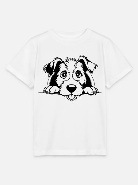 Fox Terrier - Stanley/Stella Kinder T-Shirt MINI CREATOR - Weiß