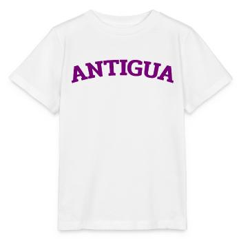 Antigua and Barbuda - St John's - West Indies - Stanley/Stella MINI CREATOR Kids’ T-Shirt - white - Front - Maike (125cm)