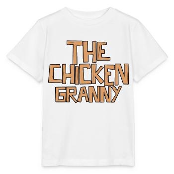 The Chicken Granny 3 - Stanley/Stella Kinder T-Shirt MINI CREATOR  - Weiß - Vorne - Maike (125cm)