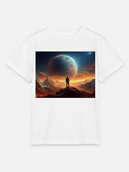 Der Aufstieg von Charon über Pluto Teil III - Stanley/Stella Kinder T-Shirt MINI CREATOR  - Weiß