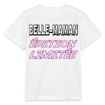 SCHÖNE MAMA Limitierte Auflage - Stanley/Stella Kinder T-Shirt MINI CREATOR  - Weiß - Vorne - Maike (125cm)