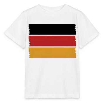 Germany Flag Germany - Stanley/Stella MINI CREATOR Kids’ T-Shirt - white - Front - Maike (125cm)