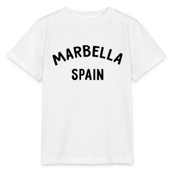 Marbella Spain Spain España - Stanley/Stella MINI CREATOR Kids’ T-Shirt - white - Front - Maike (125cm)