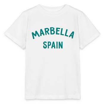 Marbella Espagne Espagne España - T-shirt bio MINI CREATOR Stanley/Stella Enfant - blanc - Devant - Maike (125cm)