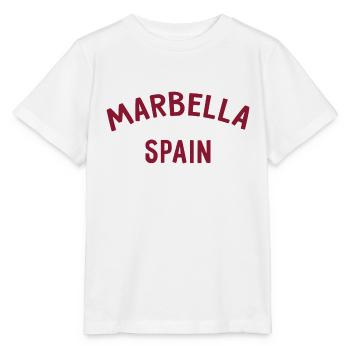 Marbella Espagne Espagne España - T-shirt bio MINI CREATOR Stanley/Stella Enfant - blanc - Devant - Maike (125cm)
