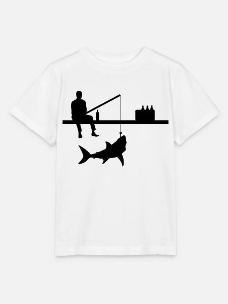 Angeln - Stanley/Stella Kinder T-Shirt MINI CREATOR - Weiß