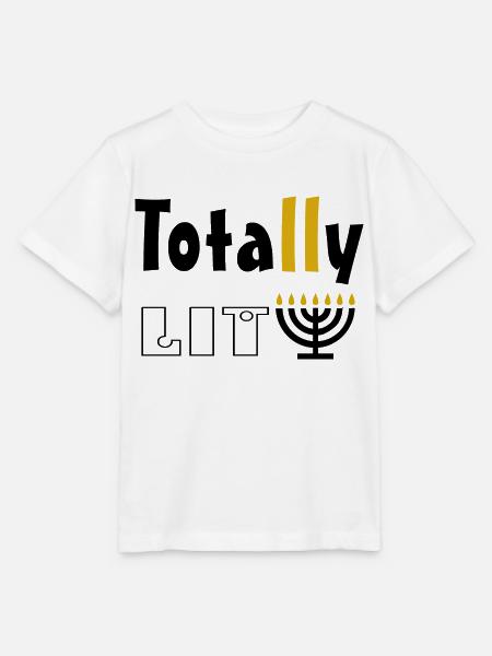 Totally Lit - Stanley/Stella Kinder T-Shirt MINI CREATOR - Weiß