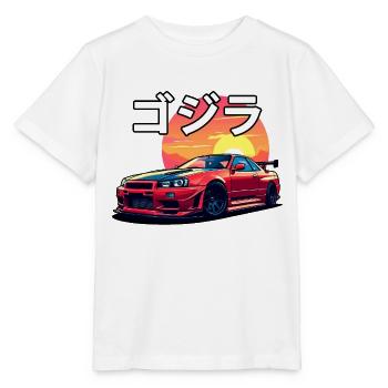 R34 Sunset - Stanley/Stella MINI CREATOR Kids’ T-Shirt - white - Front - Maike (125cm)