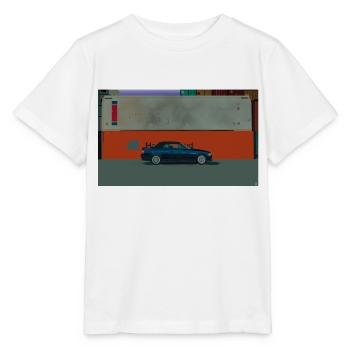 Vintage European Car - Stanley/Stella MINI CREATOR Kids’ T-Shirt - white - Front - Maike (125cm)