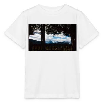 Paysage mystique - T-shirt bio MINI CREATOR Stanley/Stella Enfant - blanc - Devant - Maike (125cm)