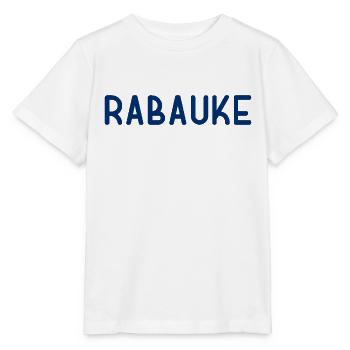 Rabauke - ungehobelter Mensch - ungezogenes Kind - Stanley/Stella Kinder T-Shirt MINI CREATOR  - Weiß - Vorne - Maike (125cm)