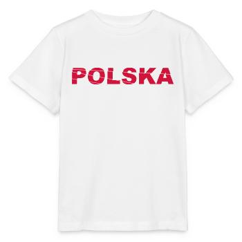 Polska Lettrage - Polen - Pologne - polnisch - T-shirt bio MINI CREATOR Stanley/Stella Enfant - blanc - Devant - Maike (125cm)