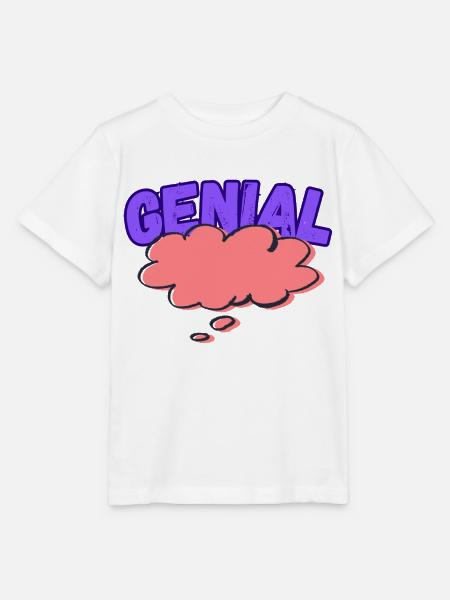Genial - Stanley/Stella Kinder T-Shirt MINI CREATOR  - Weiß