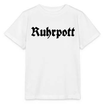 Ruhrpott - Pott - Bergbau - Kumpel - Ruhr - Shirt - Stanley/Stella Kinder T-Shirt MINI CREATOR  - Weiß - Vorne - Maike (125cm)