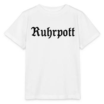 Ruhrpott - Pott - Bergbau - Kumpel - Ruhr - Shirt - Stanley/Stella Kinder T-Shirt MINI CREATOR  - Weiß - Vorne - Maike (125cm)