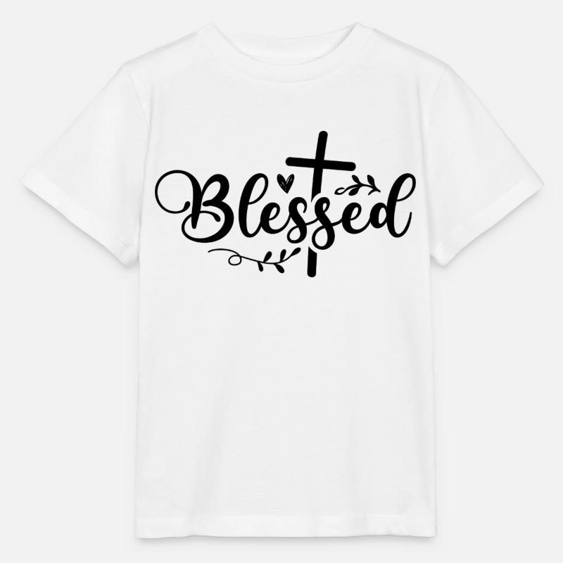 gesegnet - Stanley/Stella Kinder T-Shirt MINI CREATOR  - Weiß