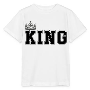 Roi - T-shirt bio MINI CREATOR Stanley/Stella Enfant - blanc - Devant - Maike (125cm)