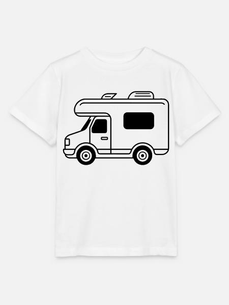 Wohnmobil - Stanley/Stella Kinder T-Shirt MINI CREATOR - Weiß