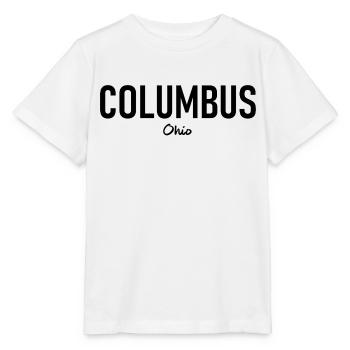 Columbus - Ohio - USA - United States of America - Stanley/Stella MINI CREATOR Kids’ T-Shirt - white - Front - Maike (125cm)