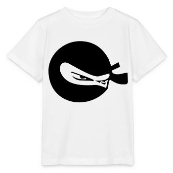 Ninja - Stanley/Stella Kinder T-Shirt MINI CREATOR  - Weiß - Vorne - Maike (125cm)