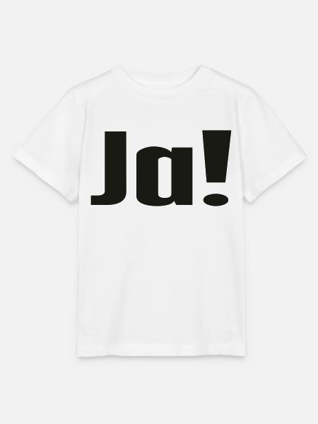 Ja! - Stanley/Stella Kinder T-Shirt MINI CREATOR  - Weiß