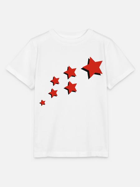 sterne - Stanley/Stella Kinder T-Shirt MINI CREATOR - Weiß