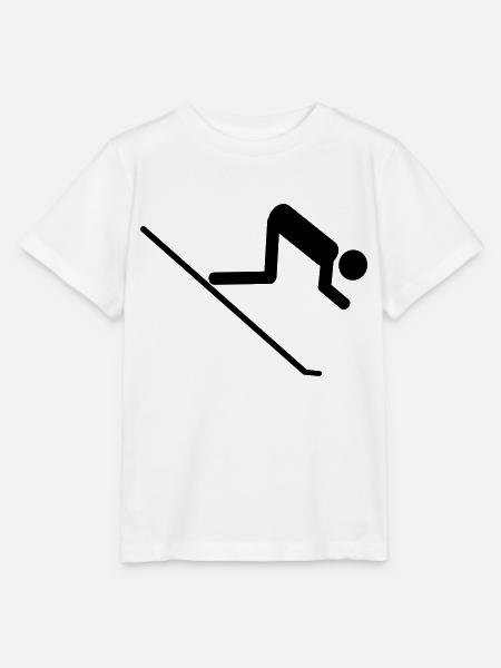 ski - Stanley/Stella Kinder T-Shirt MINI CREATOR - Weiß