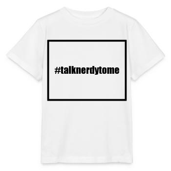 Talk Nerdy - Stanley/Stella Kinder T-Shirt MINI CREATOR  - Weiß - Vorne - Maike (125cm)