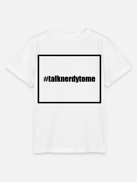 Talk Nerdy - Stanley/Stella Kinder T-Shirt MINI CREATOR  - Weiß