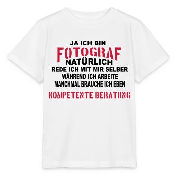 Fotograf Beratung - Stanley/Stella Kinder T-Shirt MINI CREATOR  - Weiß - Vorne - Maike (125cm)