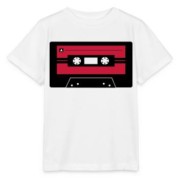 Kassette_farbe - Stanley/Stella Kinder T-Shirt MINI CREATOR  - Weiß - Vorne - Maike (125cm)