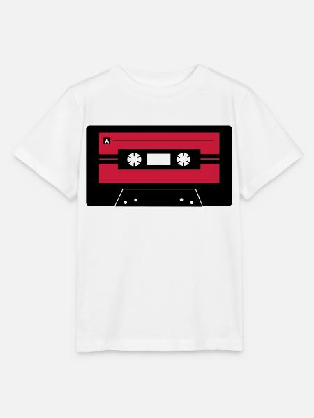 Kassette_farbe - Stanley/Stella Kinder T-Shirt MINI CREATOR - Weiß