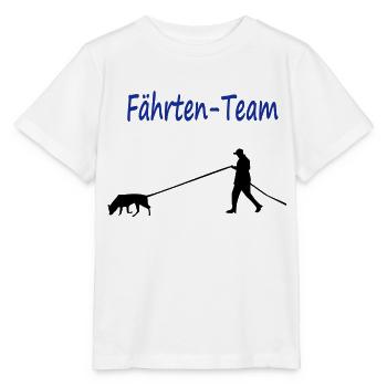 Faehrtenhund_cb - Stanley/Stella Kinder T-Shirt MINI CREATOR  - Weiß - Vorne - Maike (125cm)
