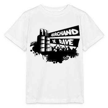 marchand de rave - T-shirt bio MINI CREATOR Stanley/Stella Enfant - blanc - Devant - Maike (125cm)