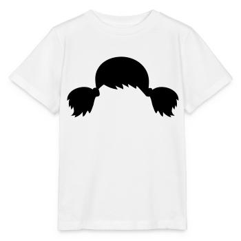 Pigtails Frisur - Stanley/Stella Kinder T-Shirt MINI CREATOR  - Weiß - Vorne - Maike (125cm)