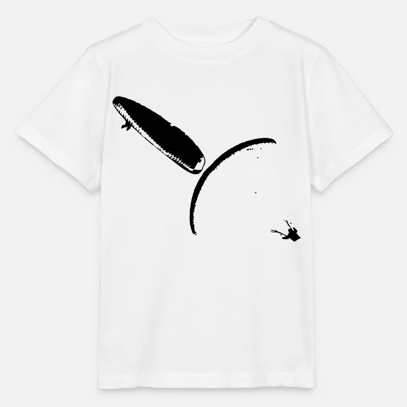 Parapente Synchro Spiral - T-shirt bio MINI CREATOR Stanley/Stella Enfant - blanc