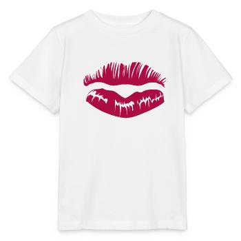 Kiss - Stanley/Stella Kinder T-Shirt MINI CREATOR  - Weiß - Vorne - Maike (125cm)