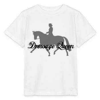 Dressage Queen - Stanley/Stella MINI CREATOR Kids’ T-Shirt - white - Front - Maike (125cm)