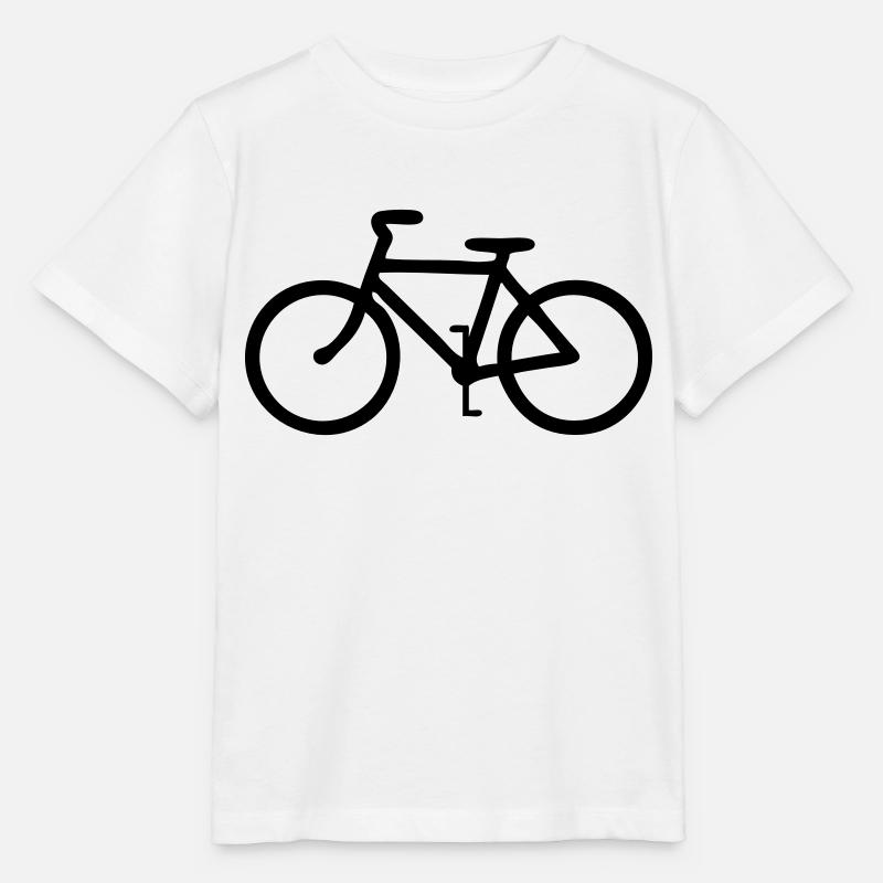 Fahrrad - Stanley/Stella Kinder T-Shirt MINI CREATOR  - Weiß