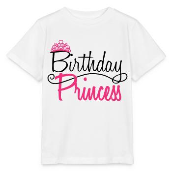 princess prinzessin krone koenigin girl maedchen p - Stanley/Stella Kinder T-Shirt MINI CREATOR  - Weiß - Vorne - Maike (125cm)
