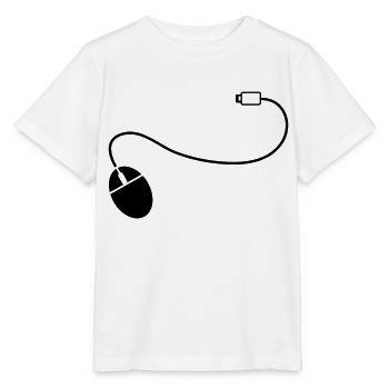 mouse_cursor__f1 - Stanley/Stella Kinder T-Shirt MINI CREATOR  - Weiß - Vorne - Maike (125cm)